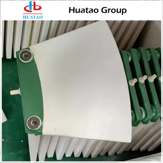 Alumina Porous Foam Corundum Ceramic Filter Plate for Gold Tailing
